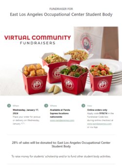 Panda Express Flyer