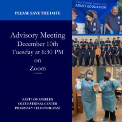 Pharmacy Tech Advisory Meeting